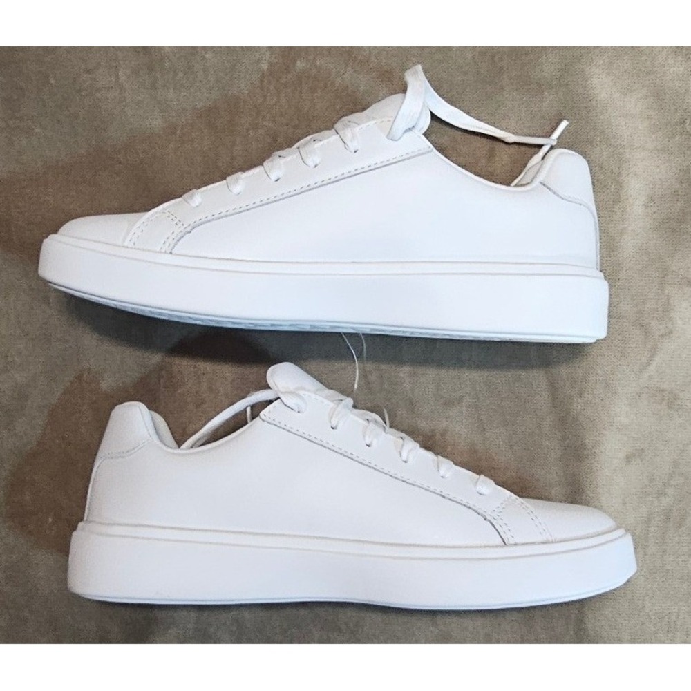Cole Haan GC Daily Sneaker White Leather Low Top Womens 7 B W26651 - Picture 5 of 8